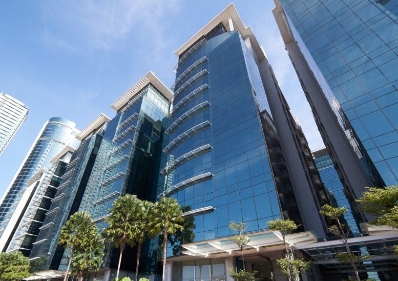 Morden buildings of Kuala Lumpur, the capital city of Malaysia .