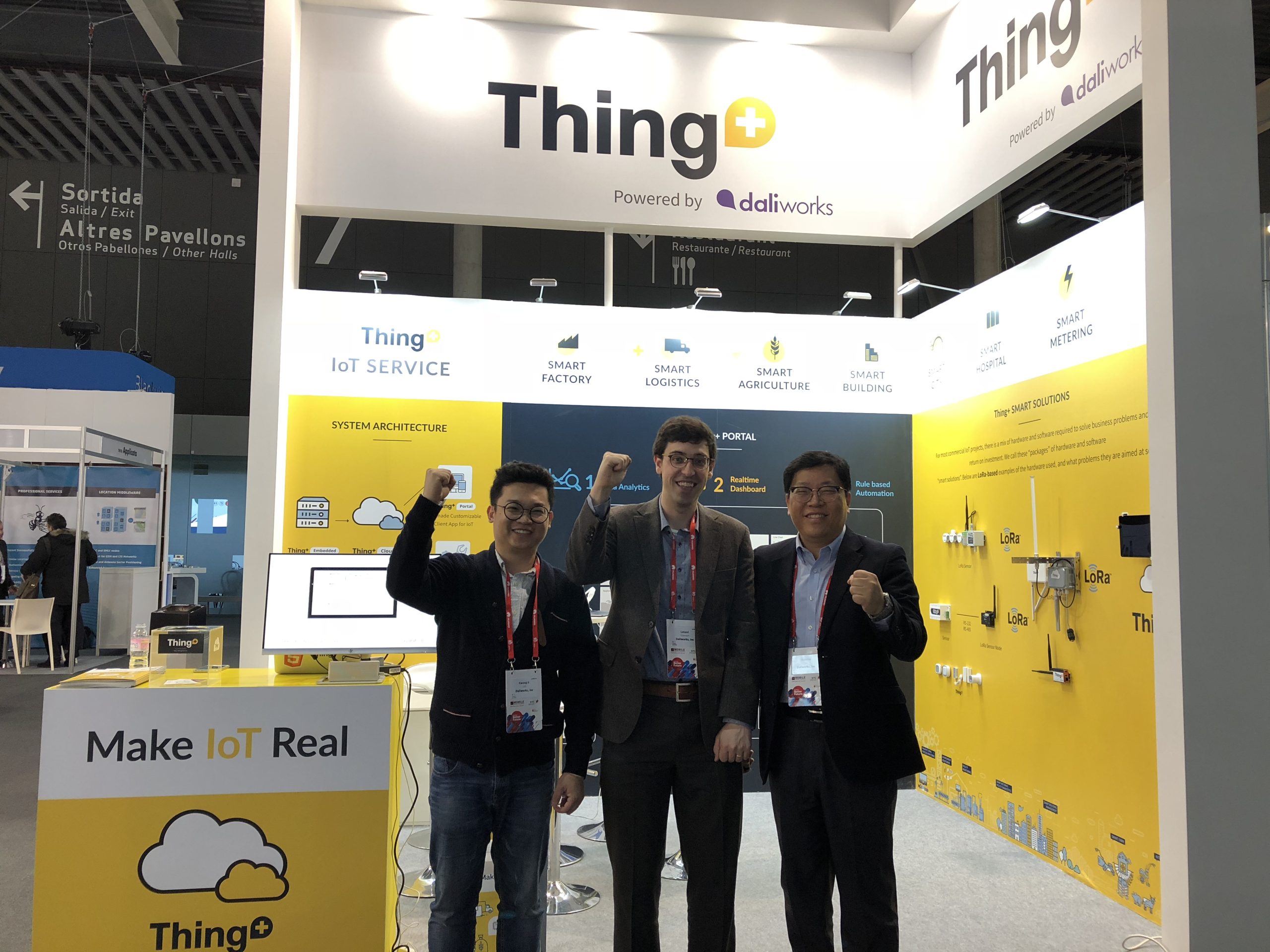 Thing+, MWC 2018 참석