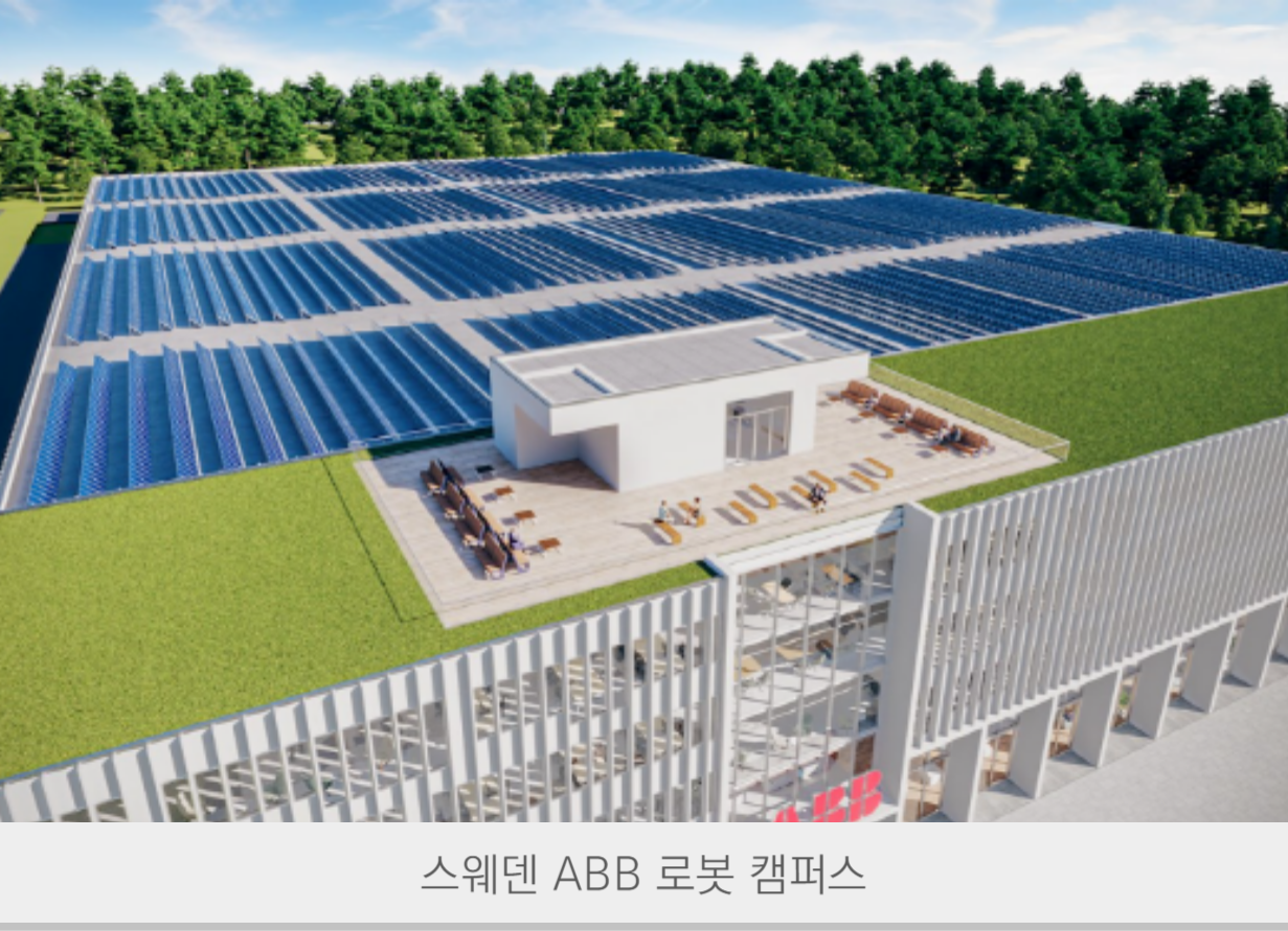 ABB robotics campus in Sweden
