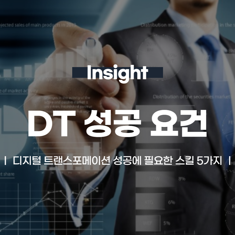 디지털 트랜스포메이션 성공에 필요한 스킬 5가지