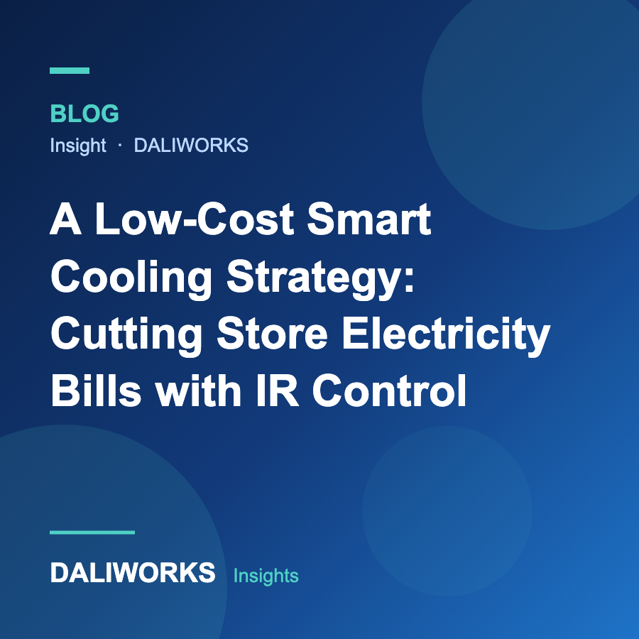 A Low-Cost Smart Cooling Strategy: Cutting Store Electricity Bills with IR Control
