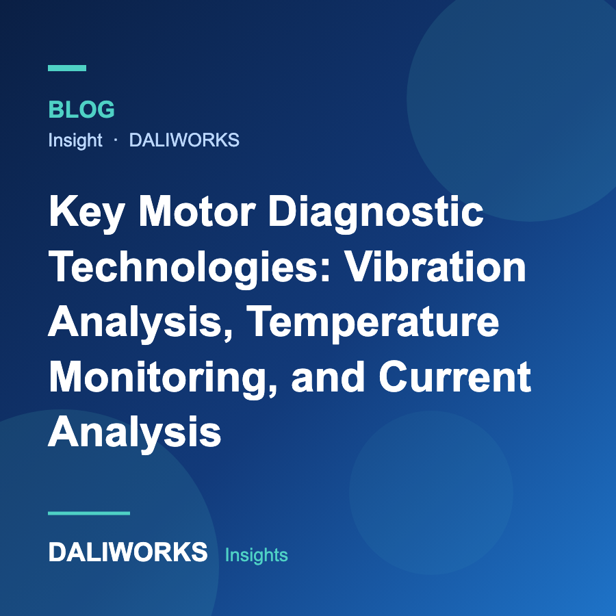 Key Motor Diagnostic Technologies: Vibration Analysis, Temperature Monitoring, and Current Analysis