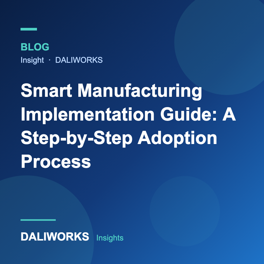 Smart Manufacturing Implementation Guide: A Step-by-Step Adoption Process