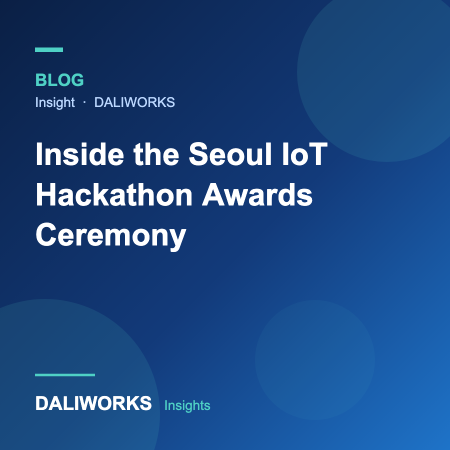 Inside the Seoul IoT Hackathon Awards Ceremony