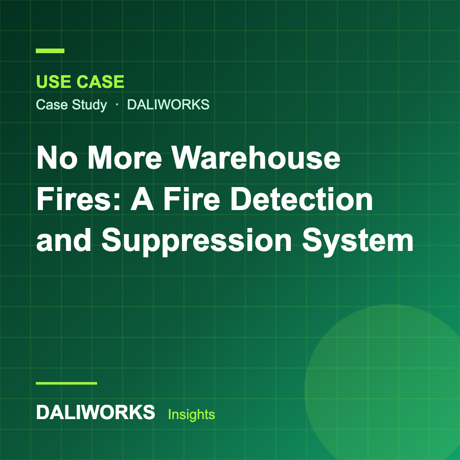 No More Warehouse Fires: A Fire Detection and Suppression System