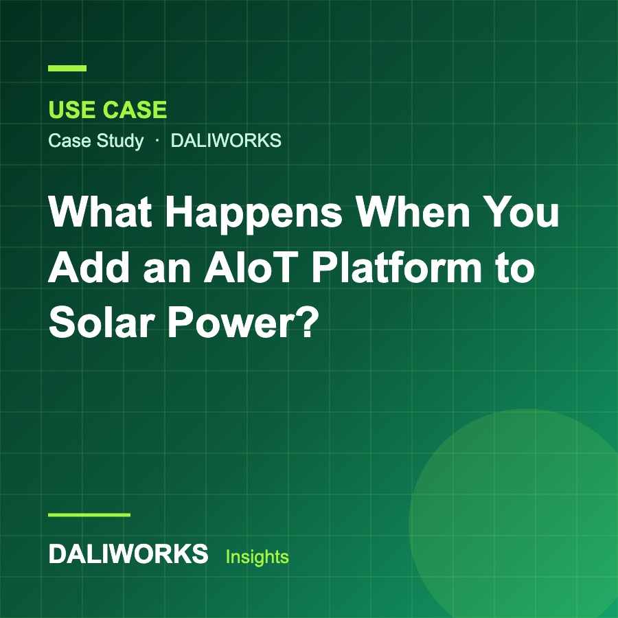 What Happens When You Add an AIoT Platform to Solar Power?