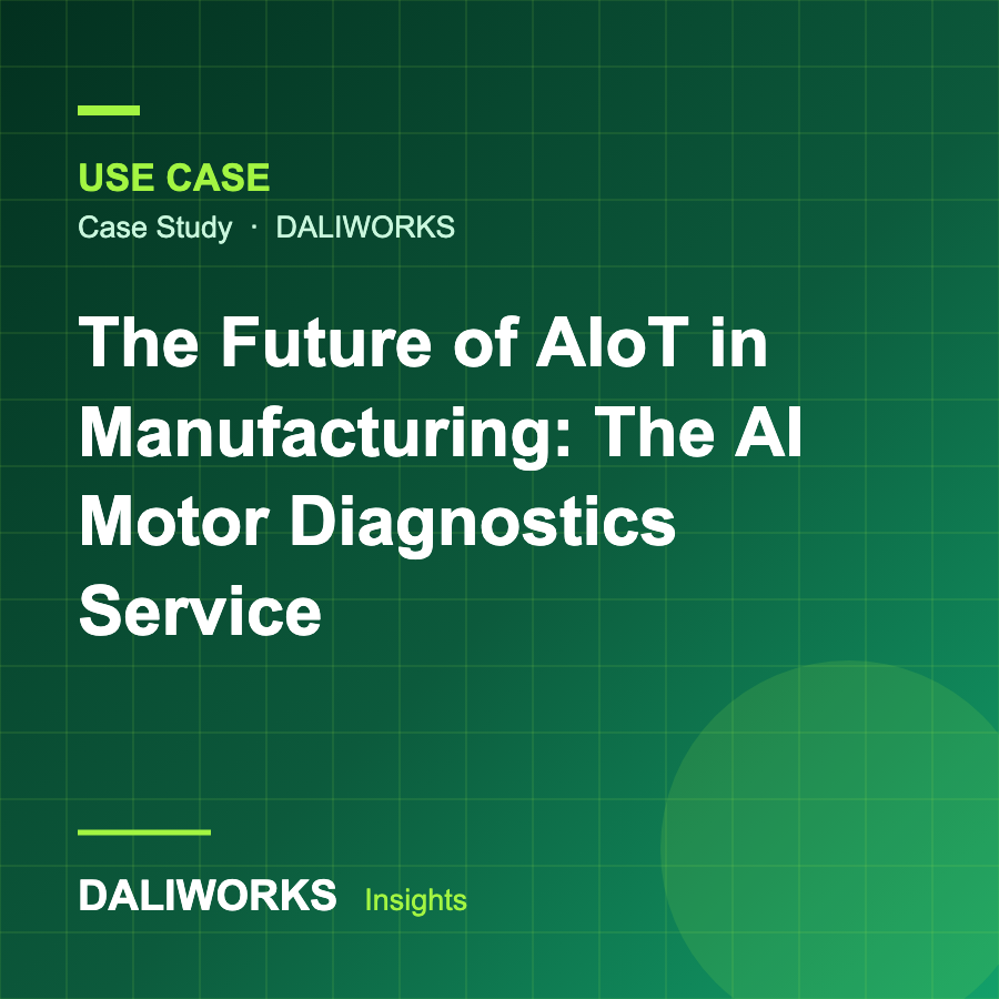 The Future of AIoT in Manufacturing: The AI Motor Diagnostics Service