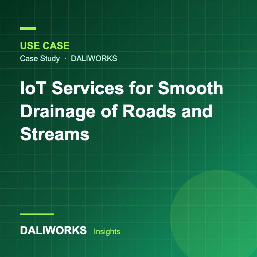 IoT Services for Smooth Drainage of Roads and Streams