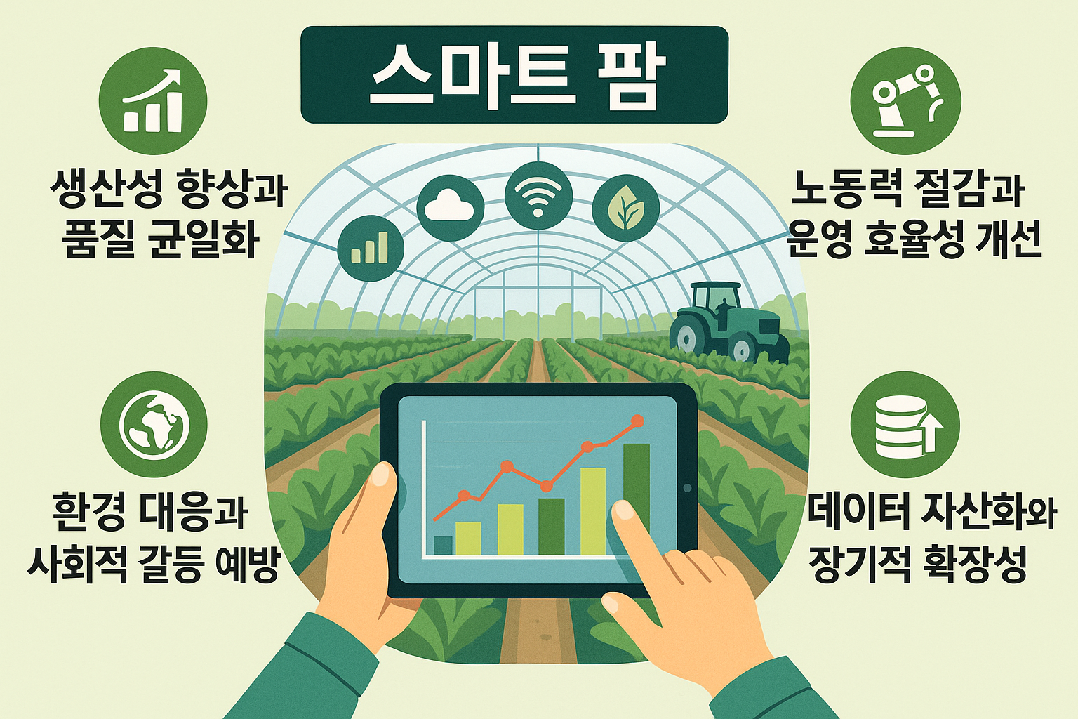 스마트팜 도입 효과